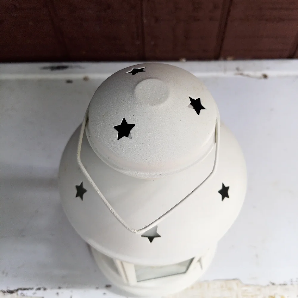 IKEA lantern white